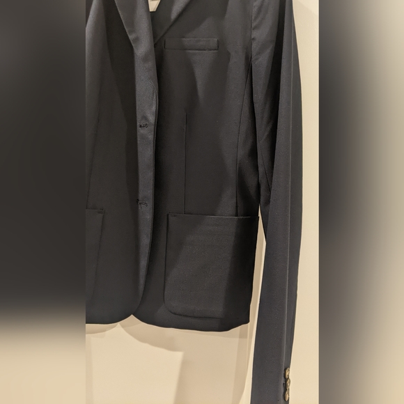 SOLD OUT ONLINE NWT Gap the Academy Classic Pique Blazer Navy Size 8 Tall - Picture 8 of 10